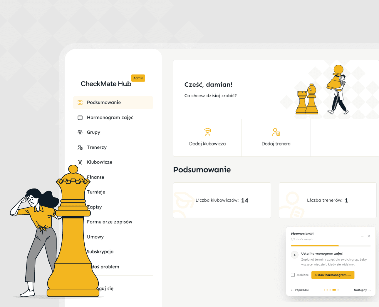 CheckMateHub – Chess School Management App